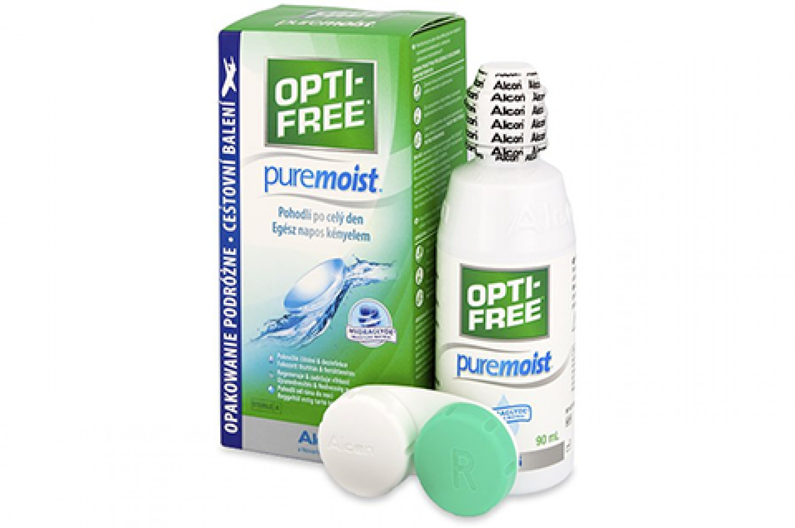 Opti Free Pure Moist kontaktlencse ápoló folyadék
